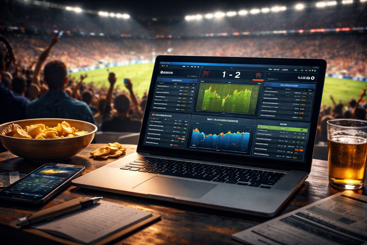 More Than A Slip: Match Insight And Live Viewing Energy