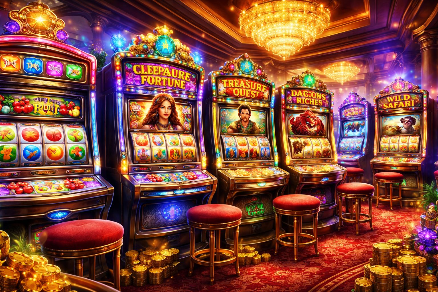 Move Between Classic, Themed, And High-Energy Slot Categories